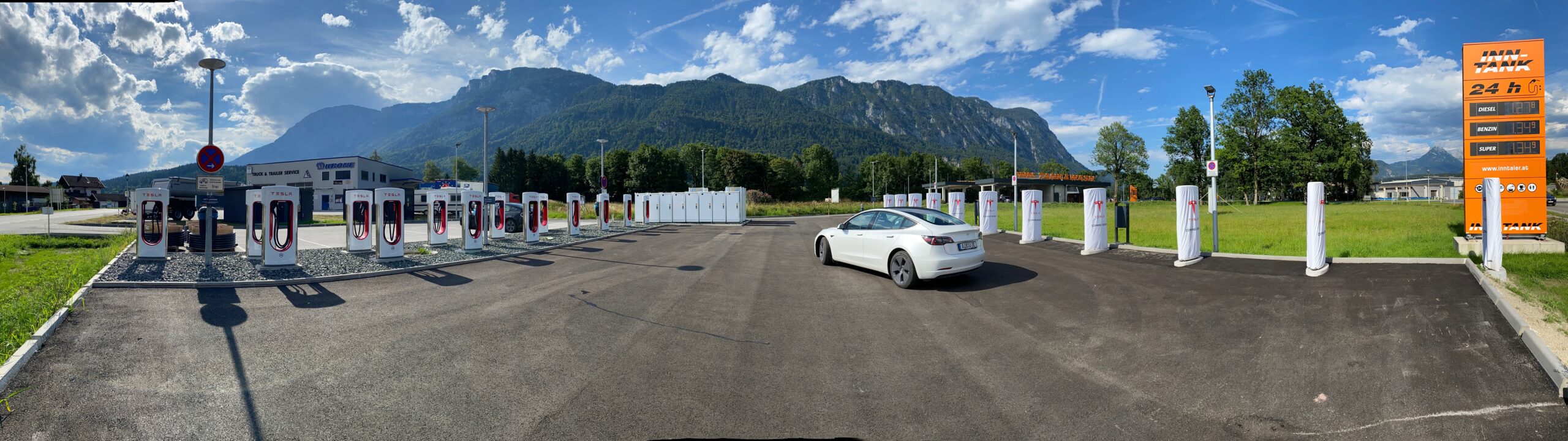 Tesla Supercharger Langkampfen 