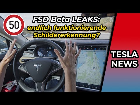 FSD Beta 10.13 Leaks: Hoffnung auf Schildererkennung im Tesla