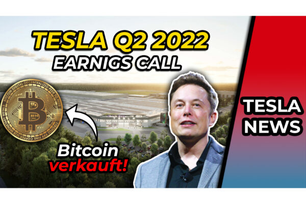 Überblick Tesla Q2 Quartalszahlen: Bitcoin verkauft, starke Margen & mehr