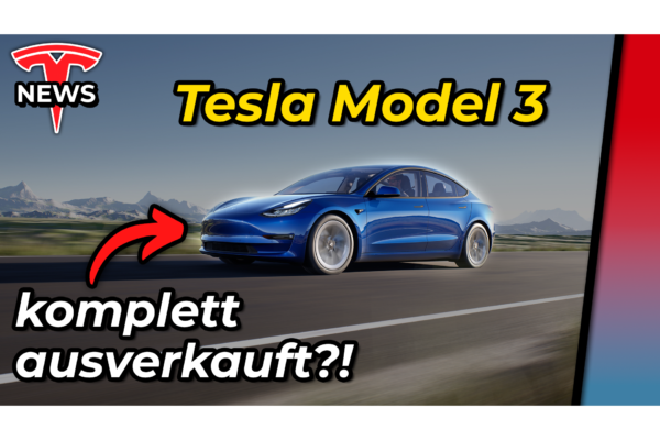 US Tesla Model 3 LR nicht mehr bestellbar