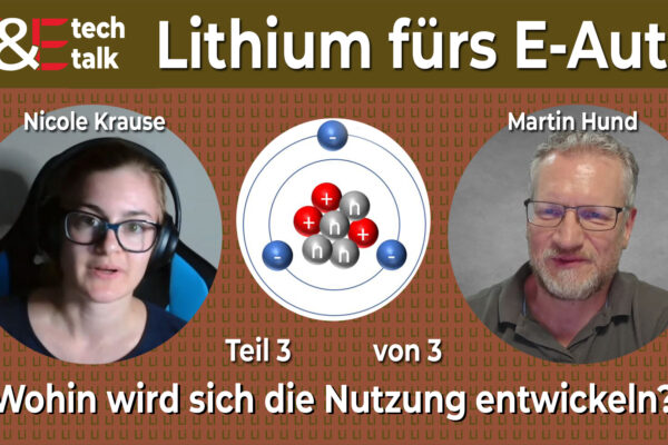 Lithium – Wohin wird sich die Nutzung entwickeln?