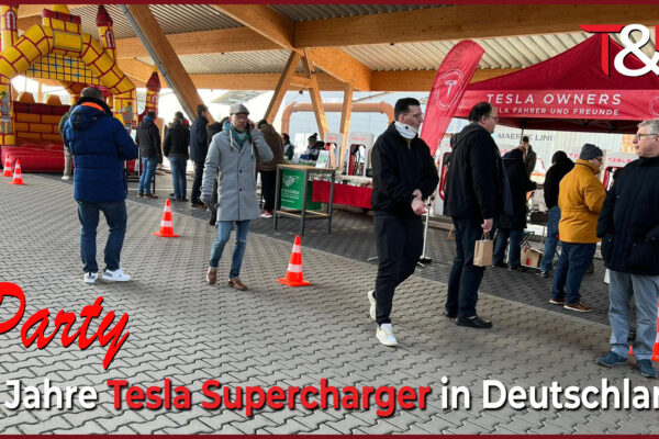 10 Jahre Tesla Supercharger in Deutschland