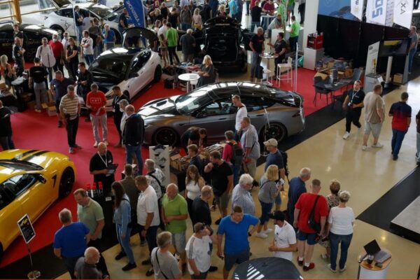 E-Zukunftsmesse im Rahmen von elektrische COMMUNITY