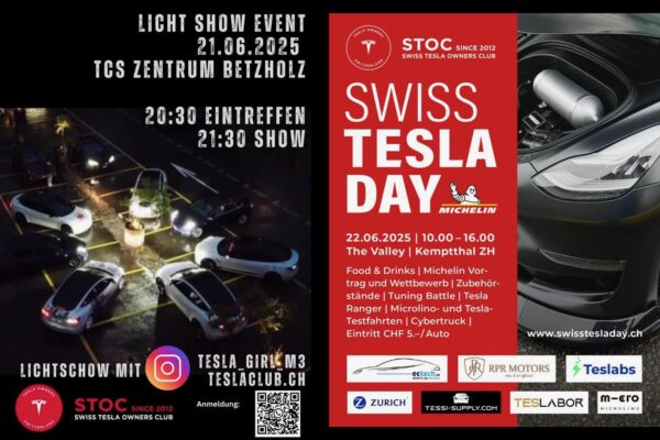 Swiss Tesla Day im Juni