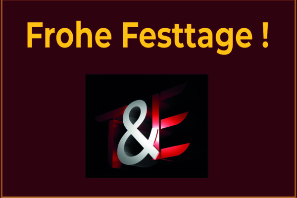 Frohe Weihnachten & herzlichen Dank an unsere starke COMMUNITY !