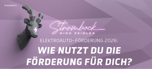 Elektroauto-Förderung 2026: Wie nutzt du die Förderung für dich?