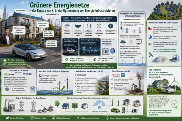Grünere Energienetze dank Einsatz von KI