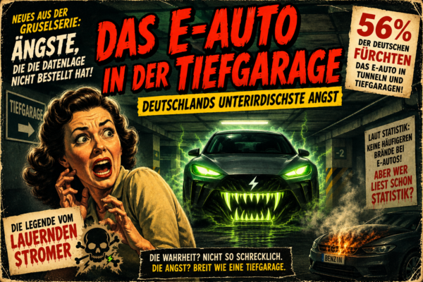 Das E-Auto in der Tiefgarage – Deutschlands unterirdischste Angst