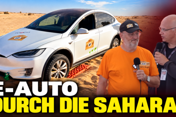 Mit dem E-Auto durch die Sahara: Tesla und Audi bis Dakar