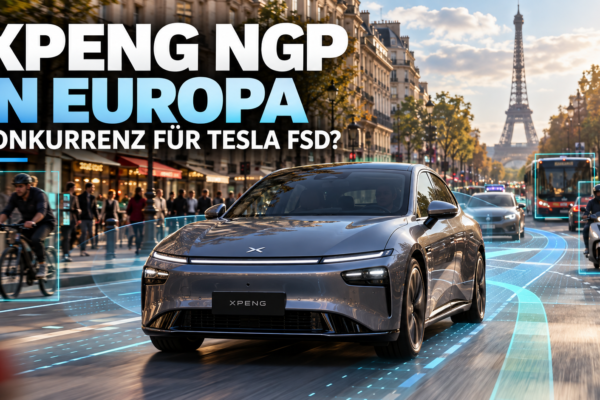 XPeng fordert Tesla heraus: Neues KI-Fahrsystem NGP meistert ersten großen Europa-Test in Paris