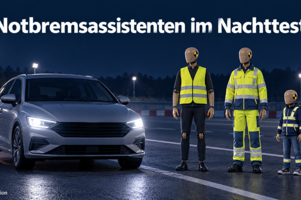ADAC-Test: Notbremsassistenten zeigen Lücken bei reflektierender Kleidung